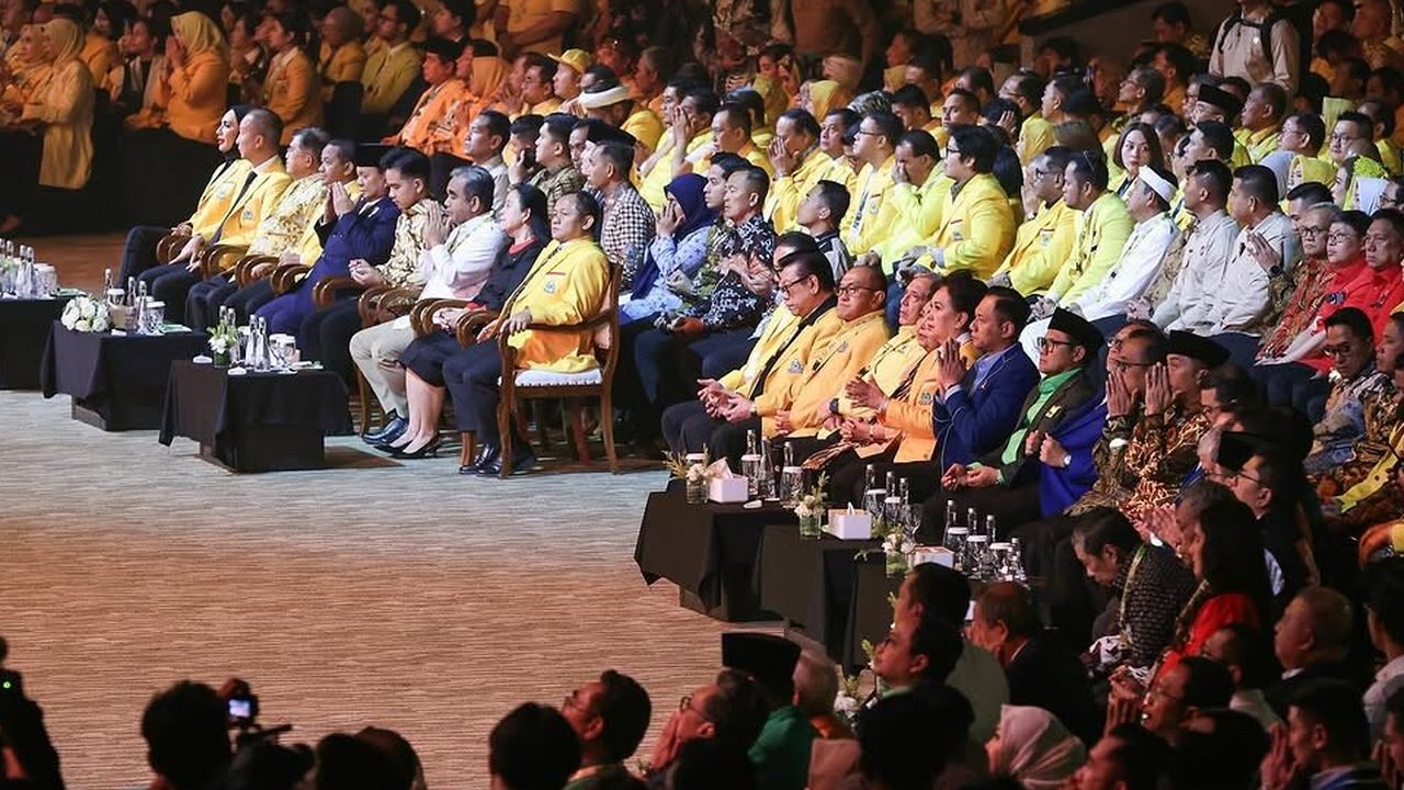 Prabowo Subianto di HUT Golkar ke-60