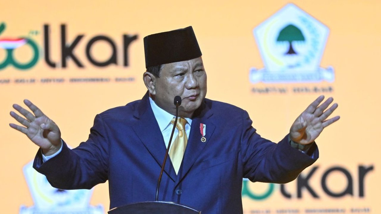 Presiden Prabowo di HUT ke-60 Golkar