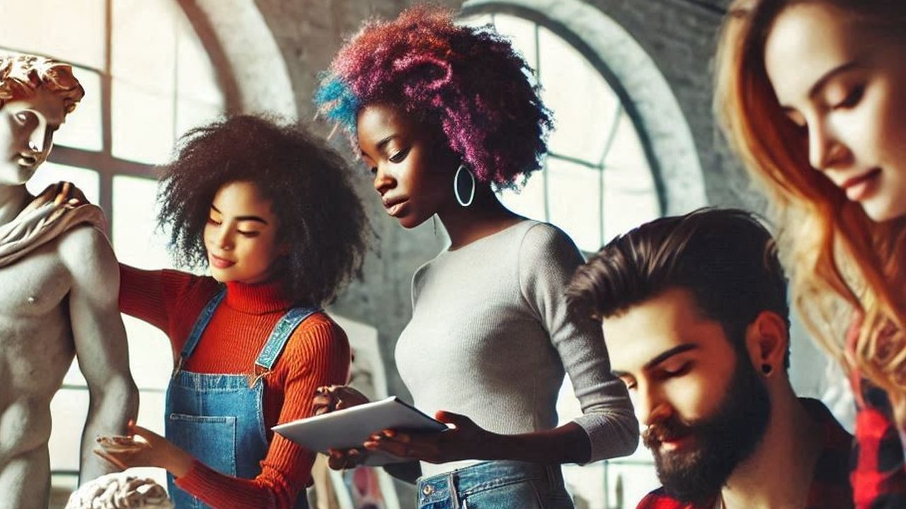 Ilustrasi Orang Kreatif