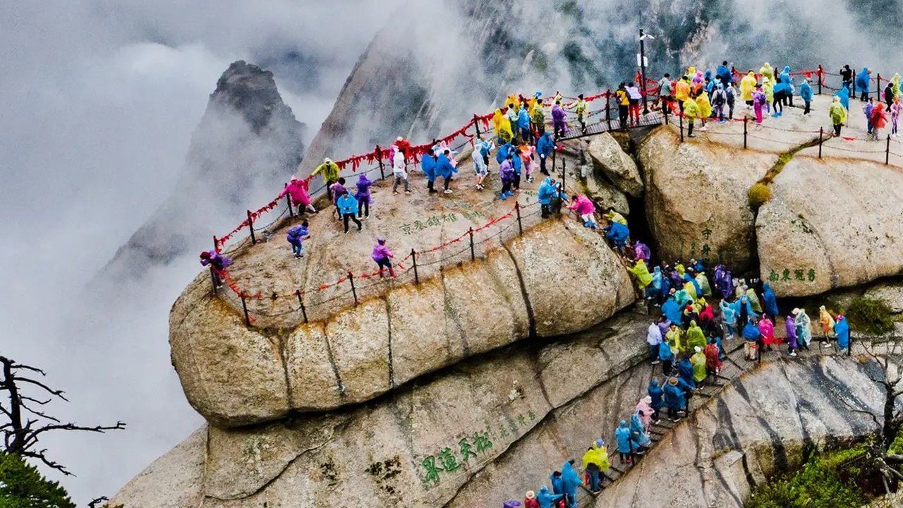 teman pendakian di china