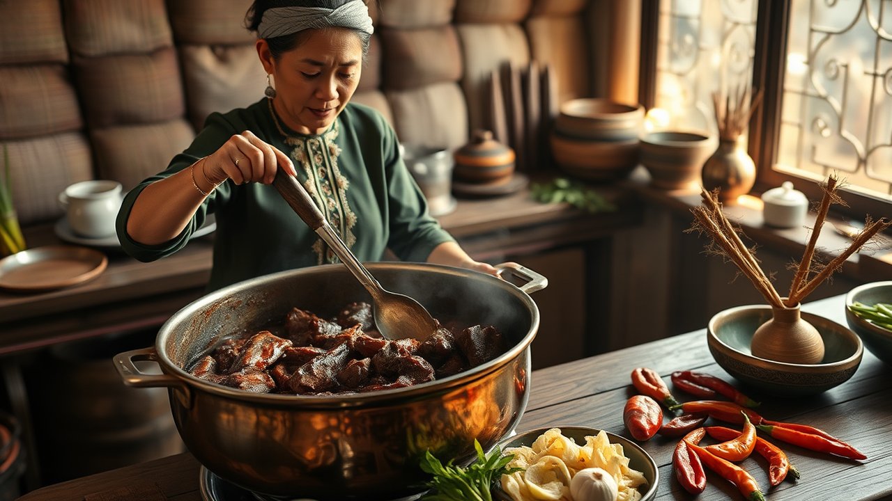 Cara Masak Rendang Daging Sapi