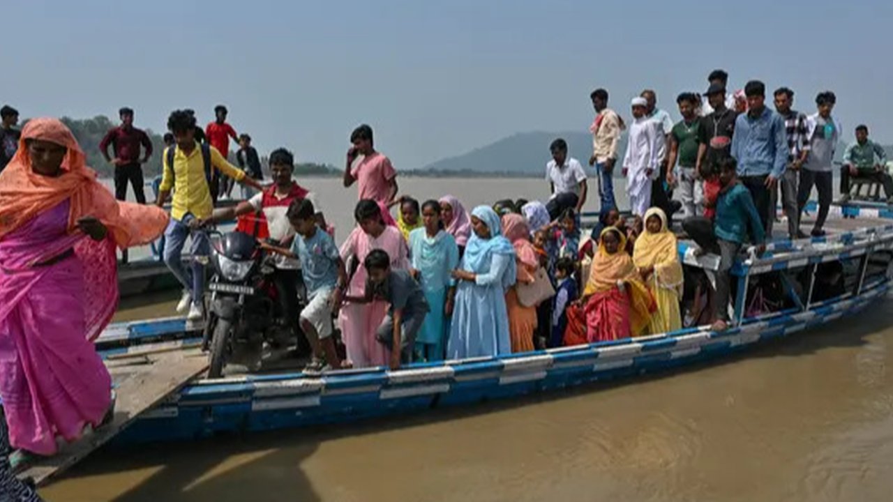 Selama enam pekan, mulai dari 19 April hingga 4 Juni 2024 mendatang, India menggelar pemilu. (Biju BORO/AFP)