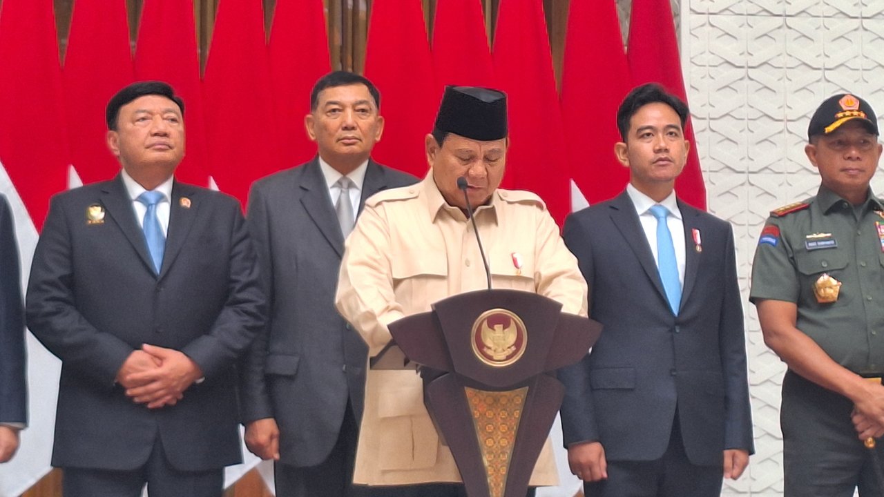 Presiden Prabowo di Akademi Kepolisian