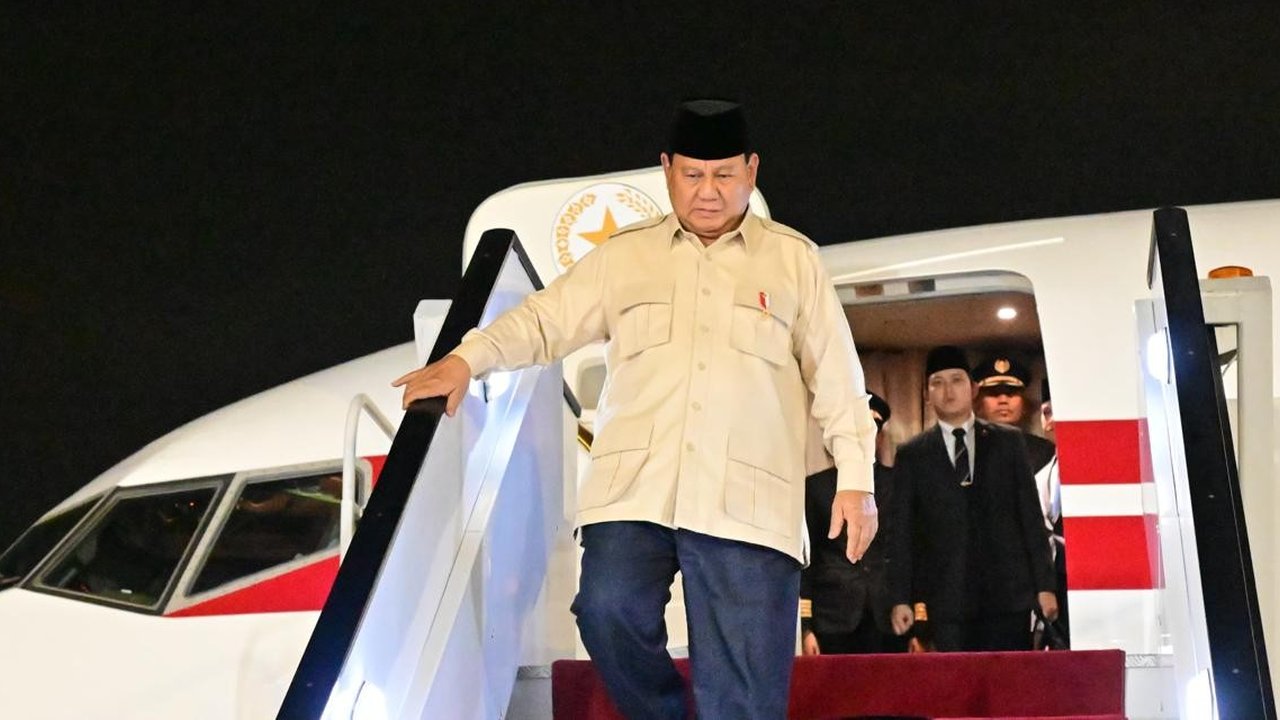 Prabowo Tiba di Mesir