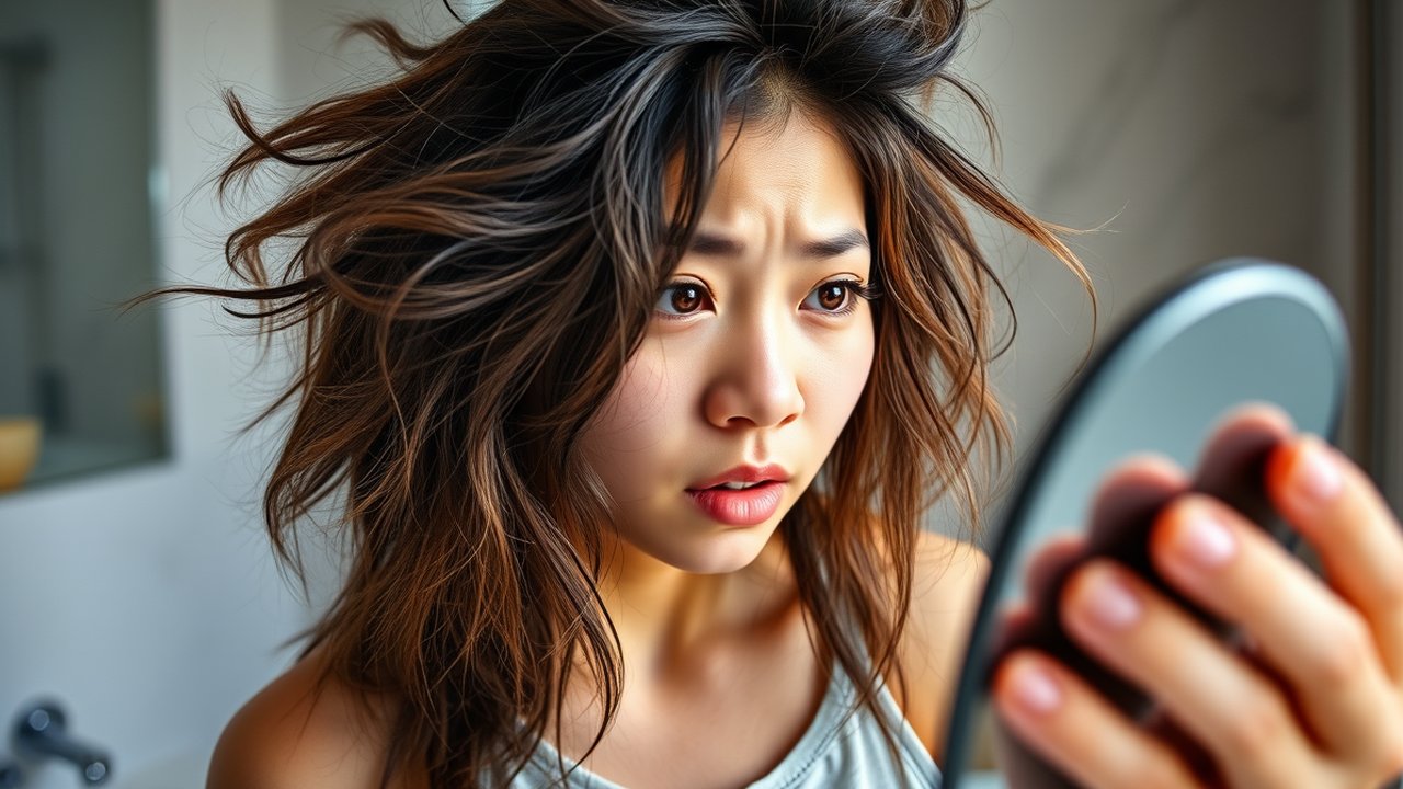 Cara Mengatur Rambut Mengembang