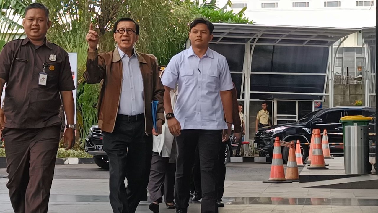 Yasonna Laoly Penuhi Panggilan KPK