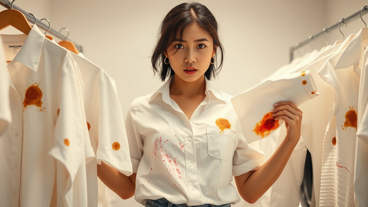 Noda di Baju Putih