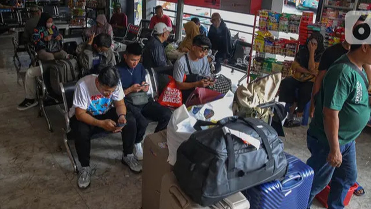 FOTO: 6,54 Juta Orang Diperkirakan Mudik Naik Bus Saat Libur Nataru