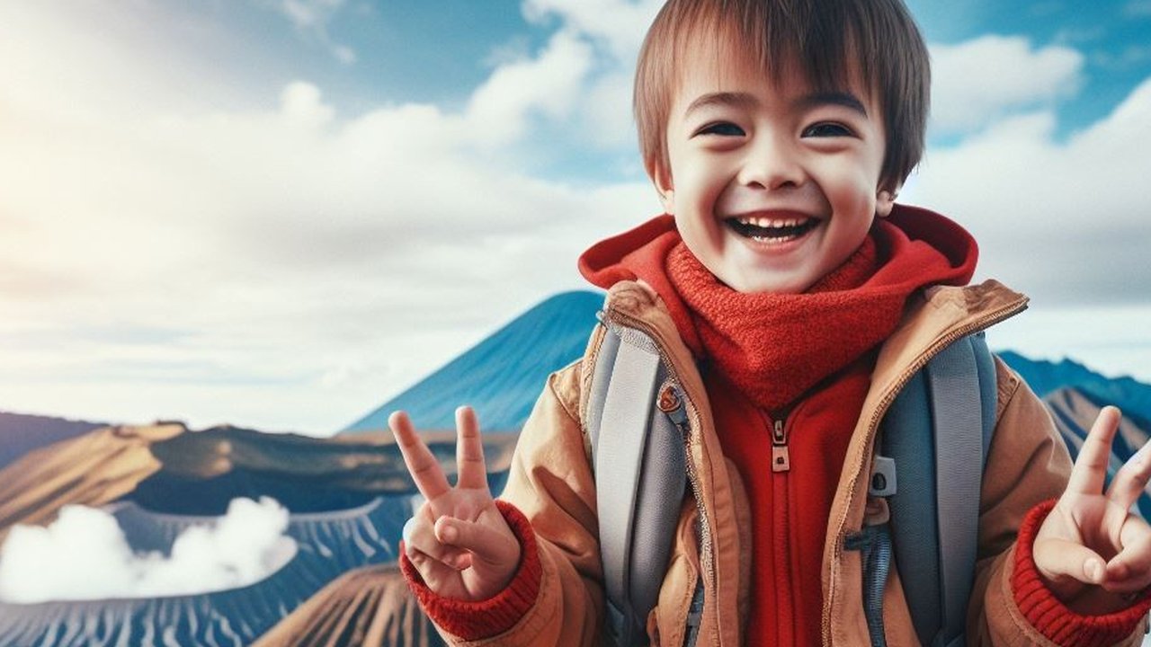 Ilustrasi Anak Liburan