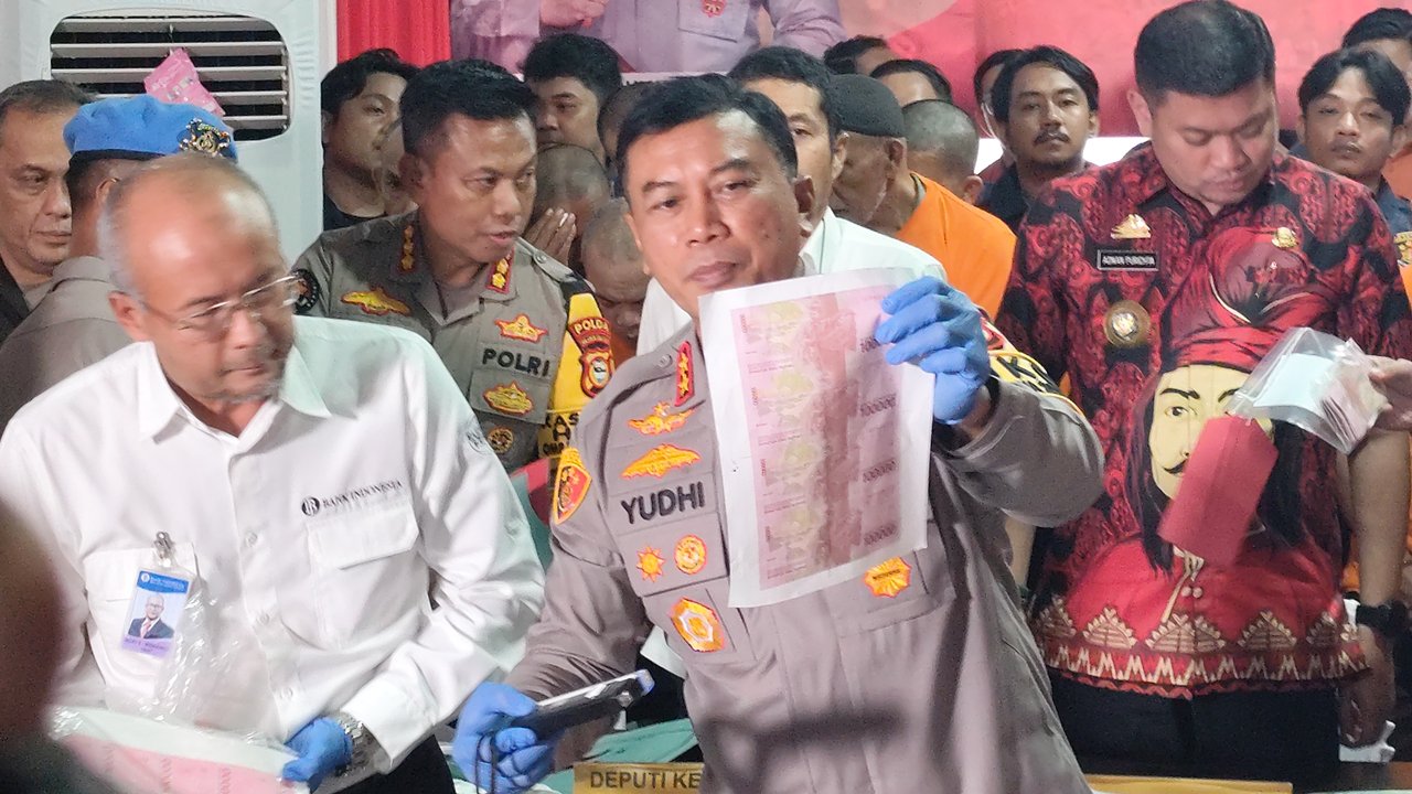 Kasus uang palsu di Makassar