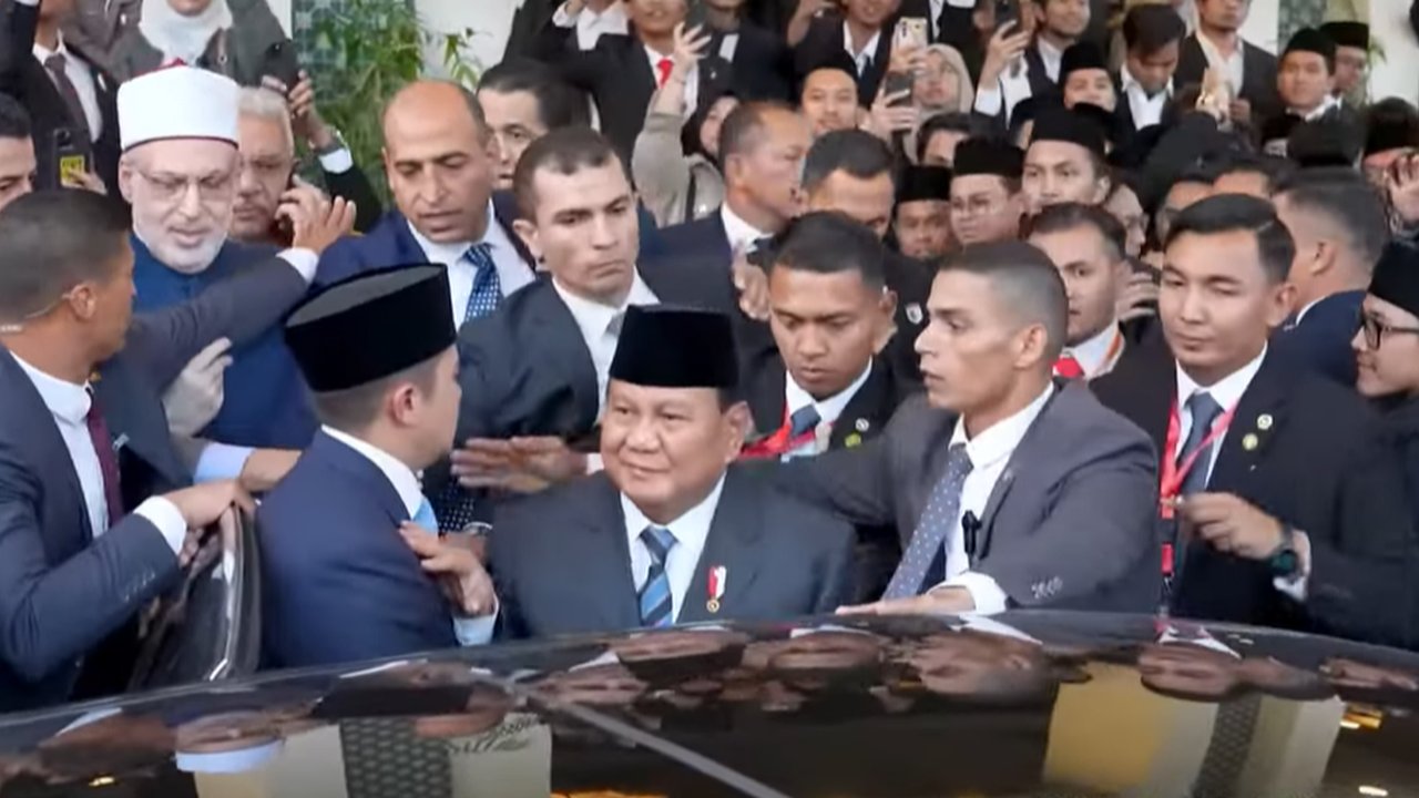 Prabowo di Mesir