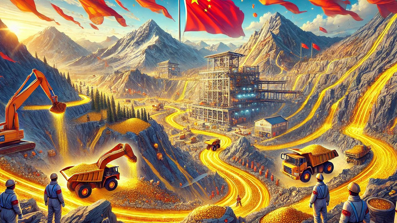 China Temukan Ladang Emas Raksasa Diperkirakan Punya Nilai Rp 1.317 T