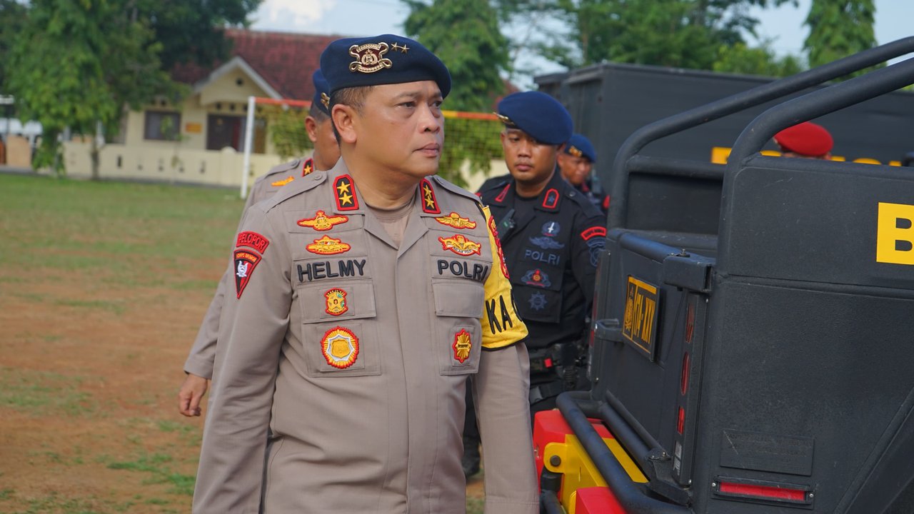 Kapolda Lampung Irjen Helmy Santika