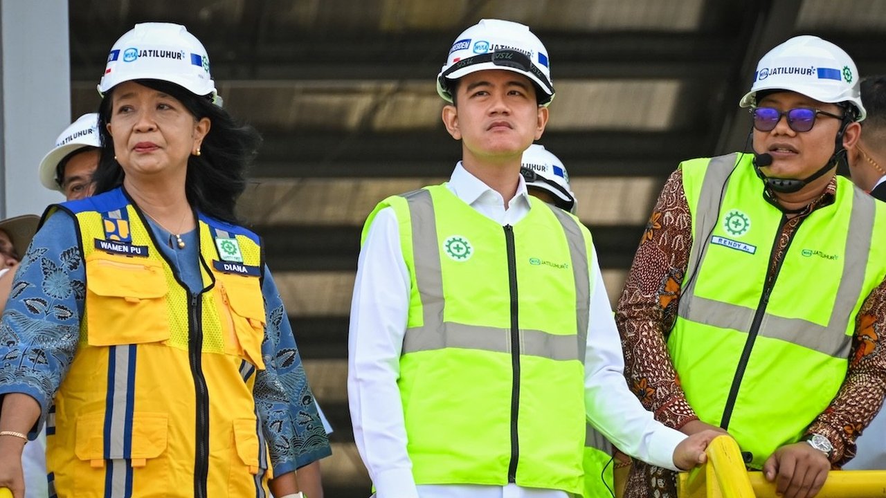 Gibran Tinjau SPAM Regional Jatiluhur I