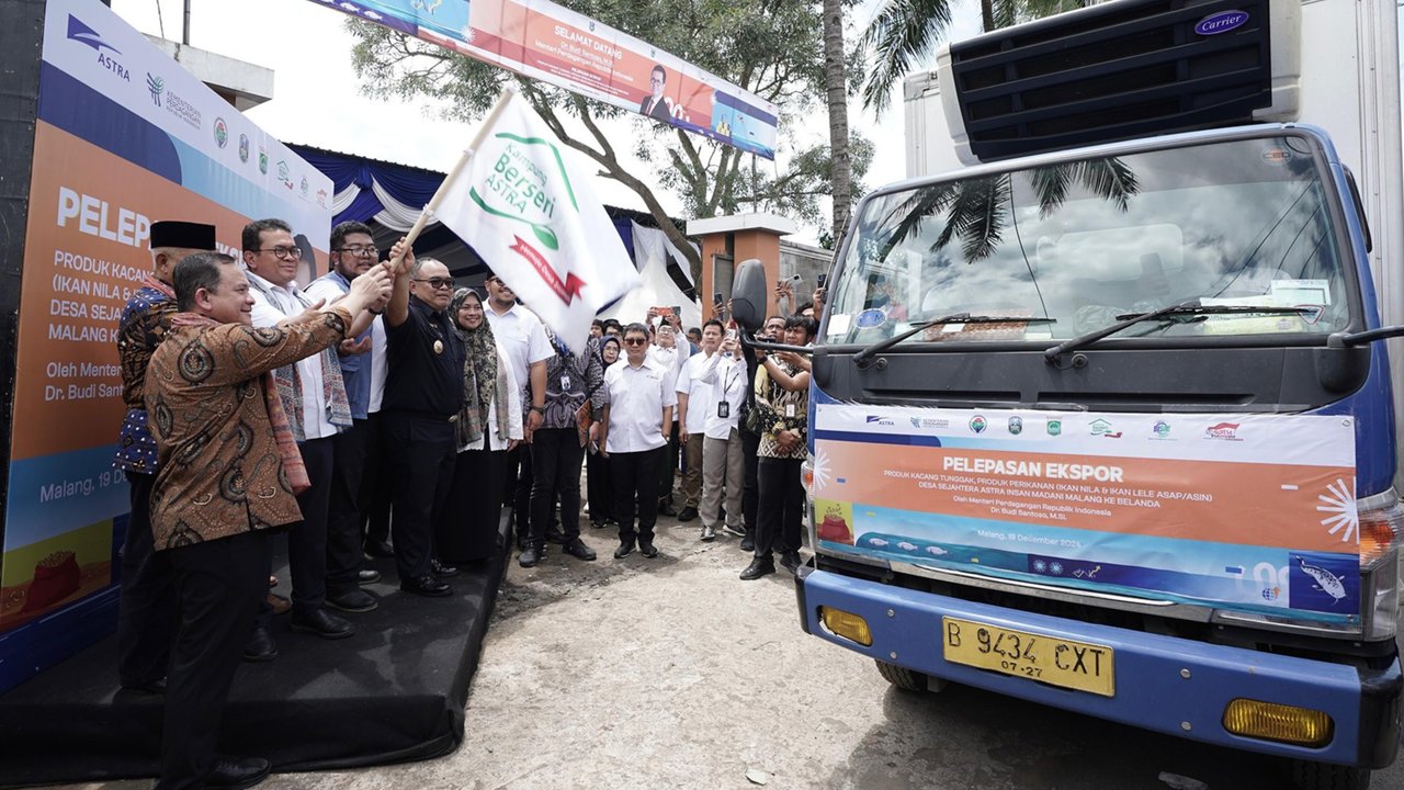 Mendag Budi Santoso Lepas Ekspor Kacang dan Produk Perikanan Perdana ke Belanda Senilai Rp2,5 Miliar