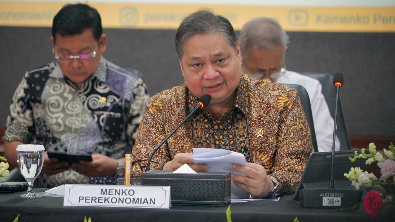 Menko Ekonomi Airlangga Hartarto