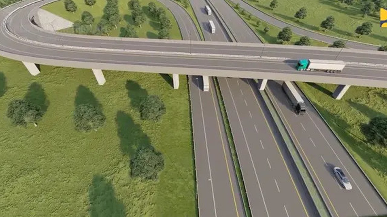 Proyek Jalan Tol Akses Patimban Paket 2 di Subang, Jawa Barat. (dok: IIF)