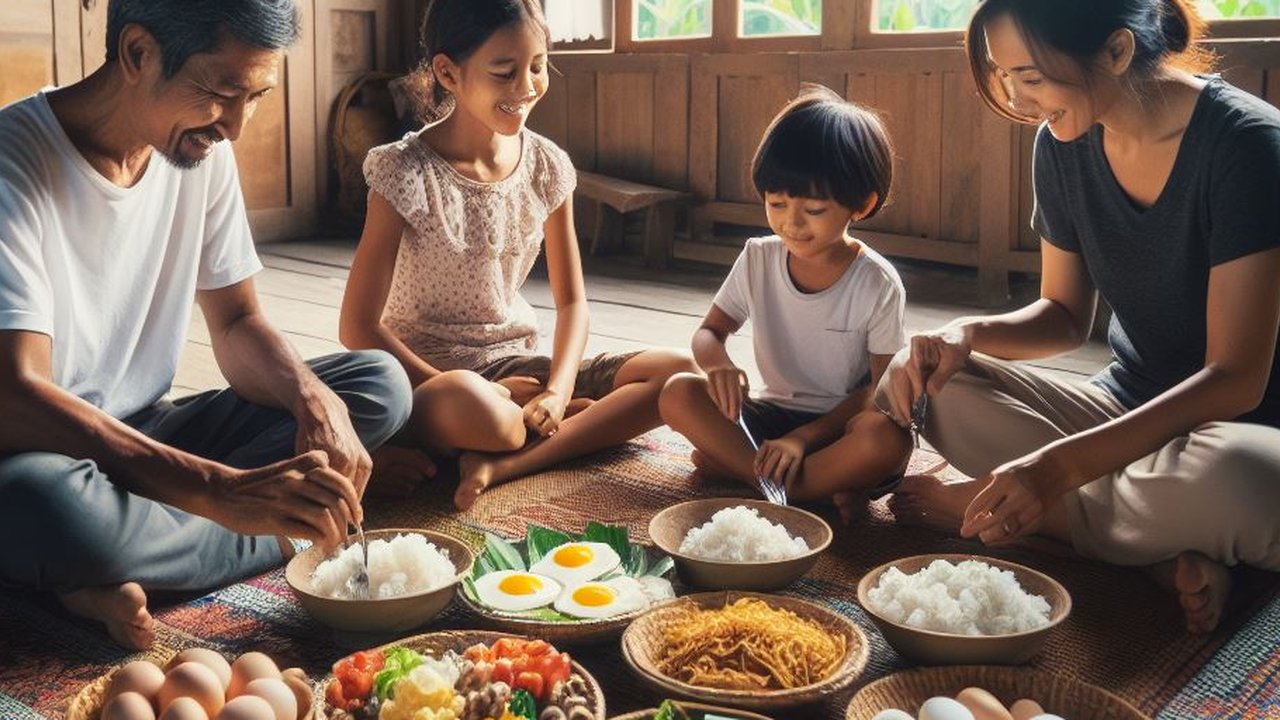 Ilustrasi Sarapan