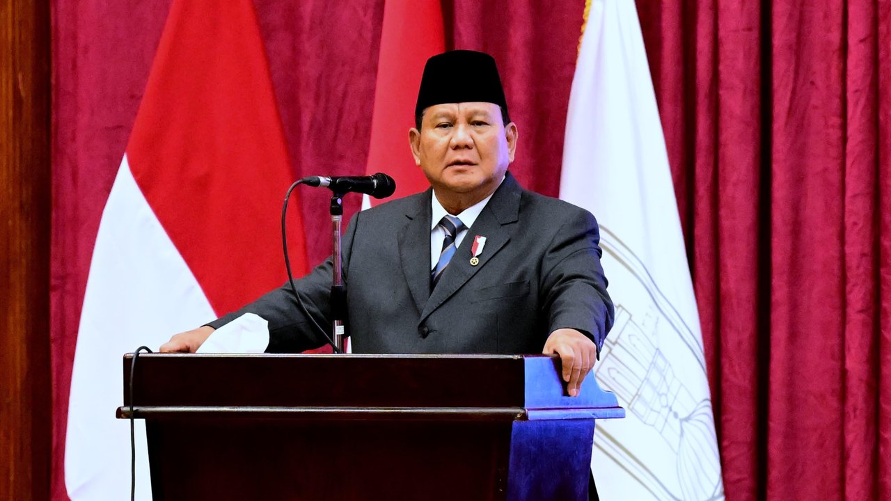 Prabowo Bertemu Mahasiswa Indonesia di Al-Azhar Mesir