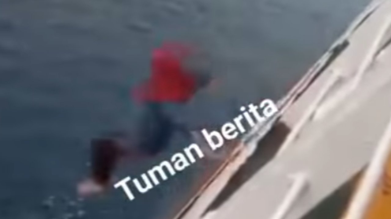 Viral Wanita Lompat dari Kapal di Selat Bali, Nasibnya Berakhir di Kantong Mayat