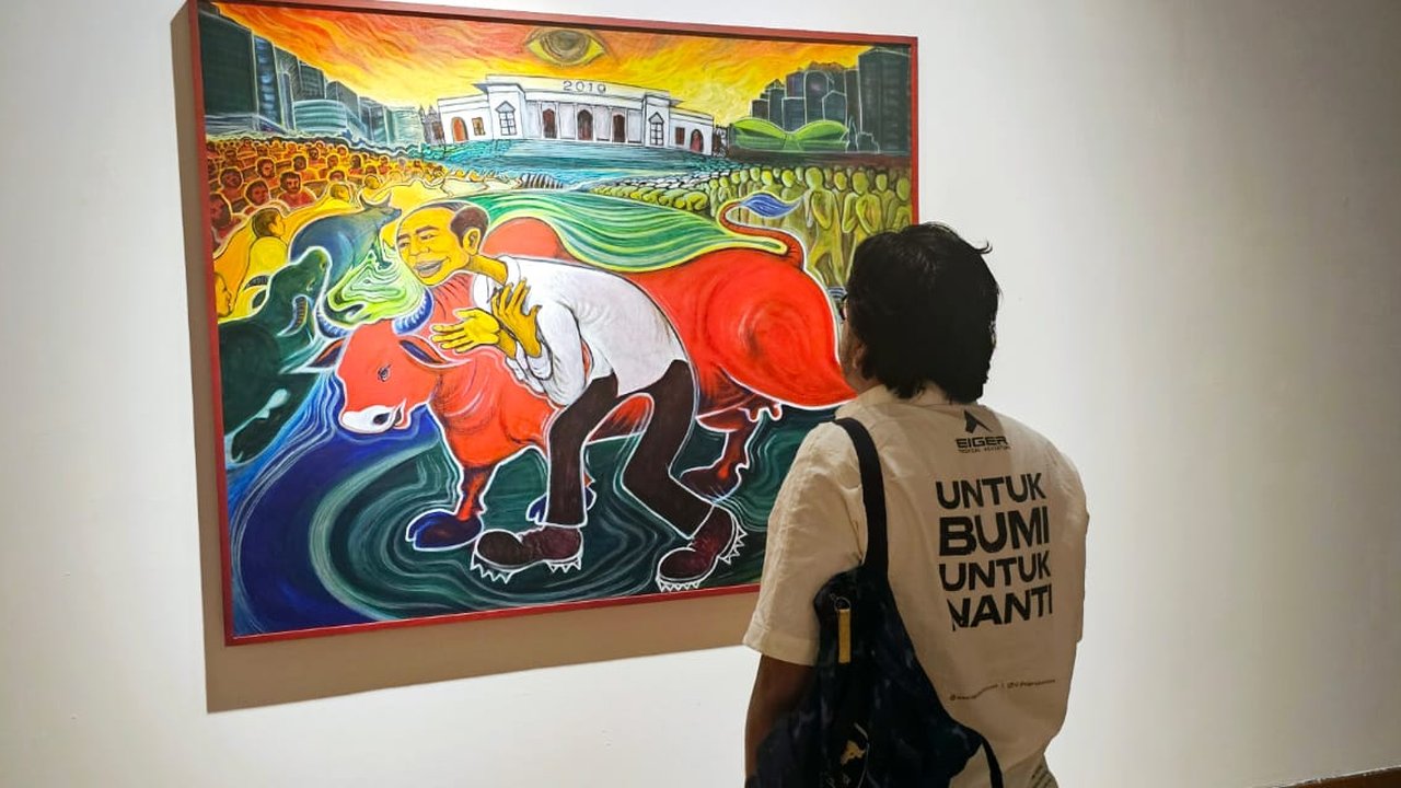 Pameran lukisan tunggal karya Yos Suprapto
