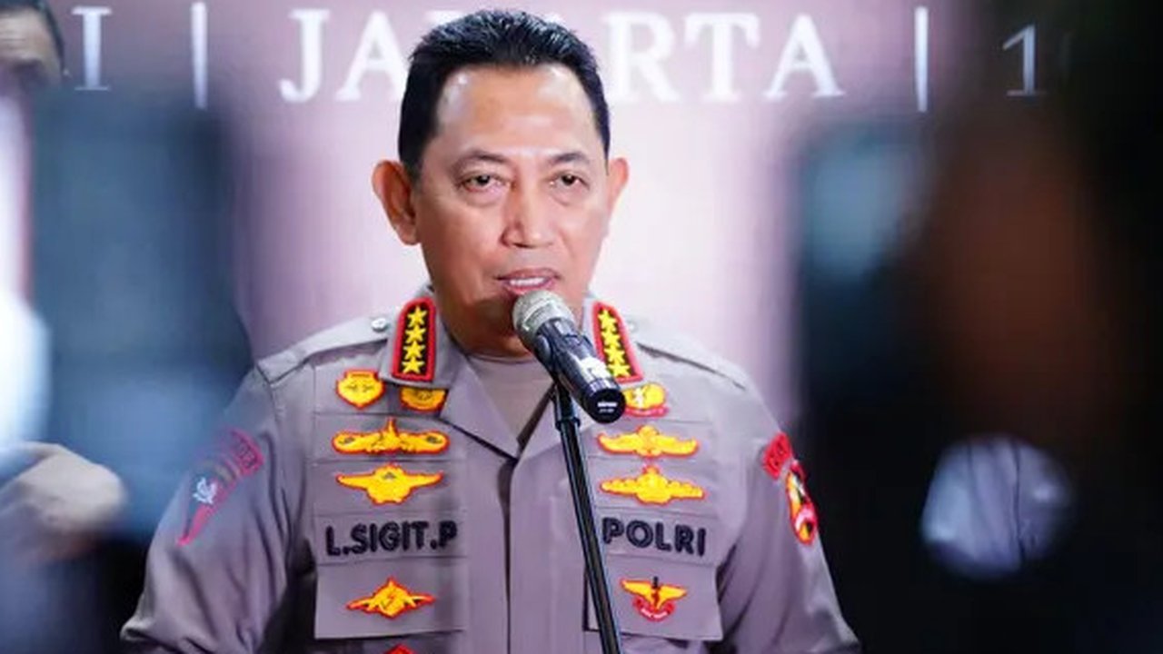 Kapolri Jenderal Listyo Sigit Prabowo. (Liputan6.com/Nanda Perdana Putra)