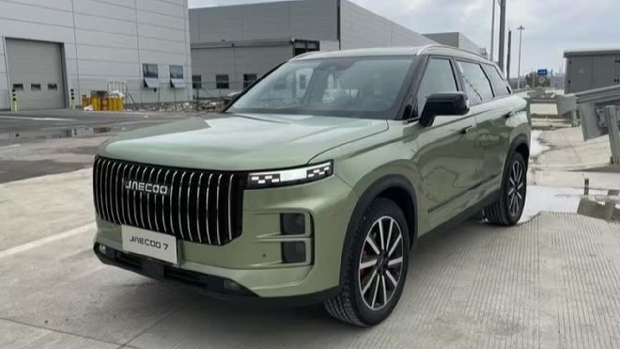 Tampilan Jaecoo J7 yang telah meluncur di pasar global. (Jaecoo/ Rendy Yansah)