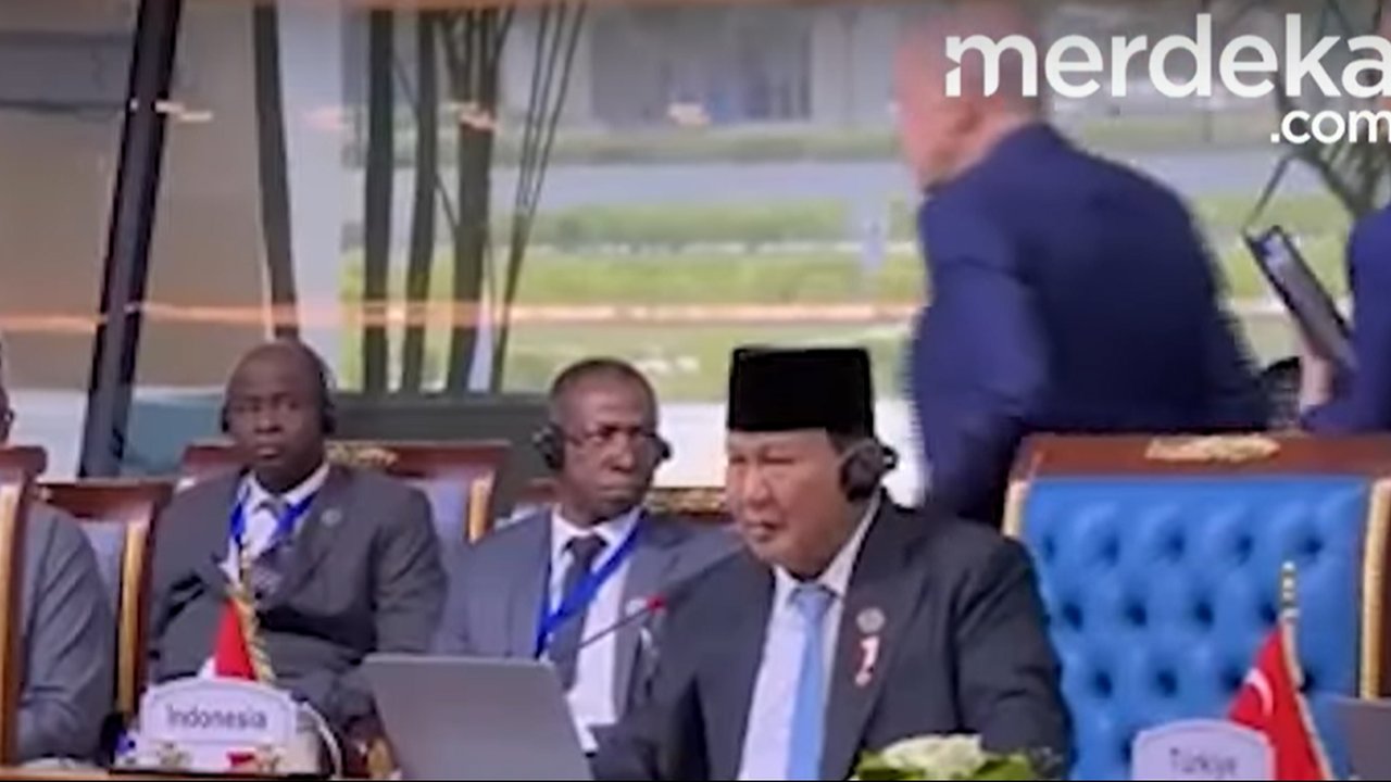 Momen Presiden Turki Erdogan Walk Out Saat Prabowo Pidato soal Palestina