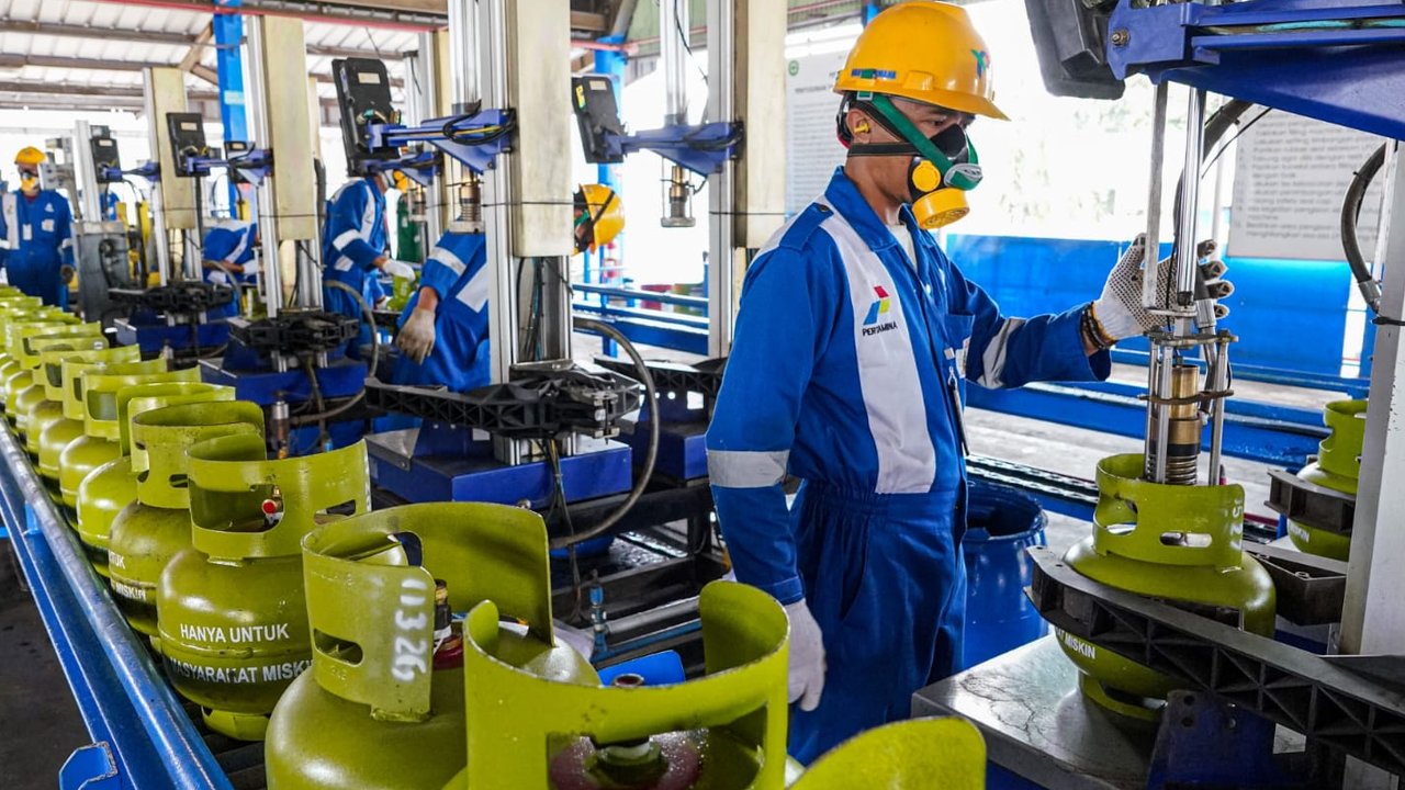 Pengisian LPG 3 Kg