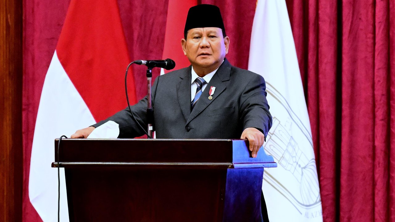 Prabowo Bertemu Mahasiswa Indonesia di Al-Azhar Mesir