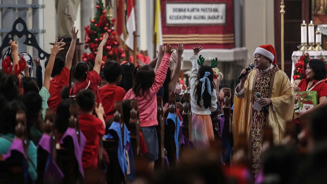 misa natal 2024 di katedral