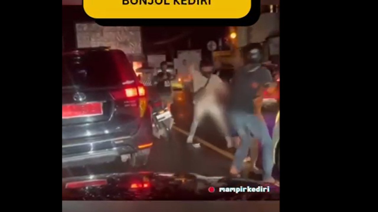 Kajari Kediri Ribut dengan Pemotor hingga Lepaskan Tembakan