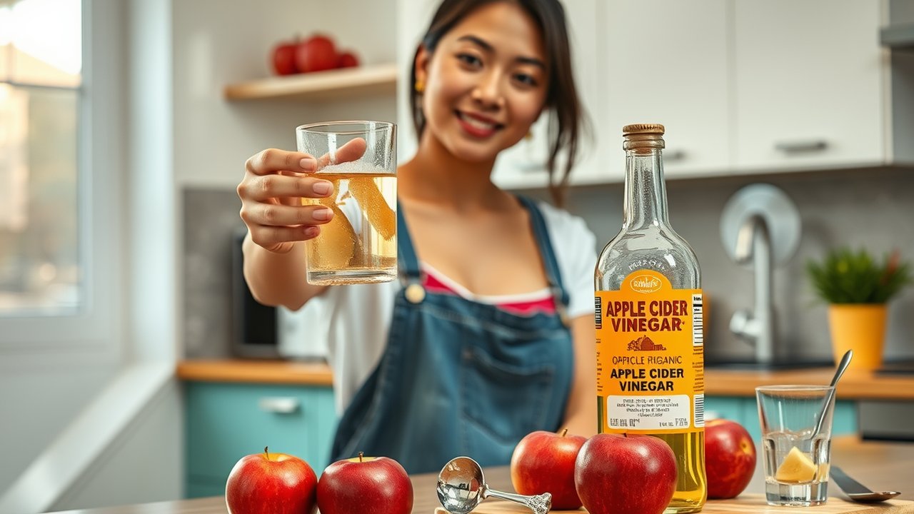 Cara Minum Cuka Apel