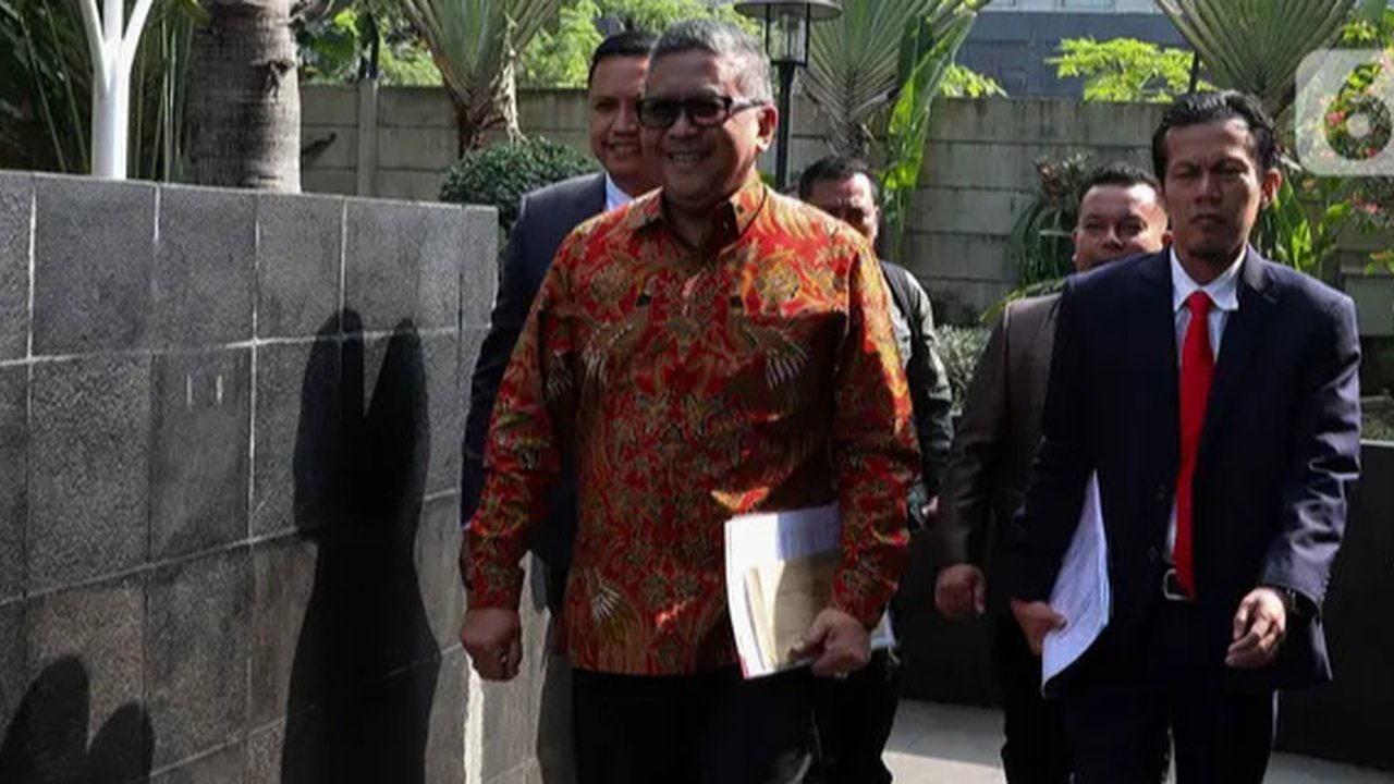 Hasto Kristiyanto mengatakan hanya akan berbicara jujur kepada penyidik KPK. (Liputan6.com/Angga Yuniar)