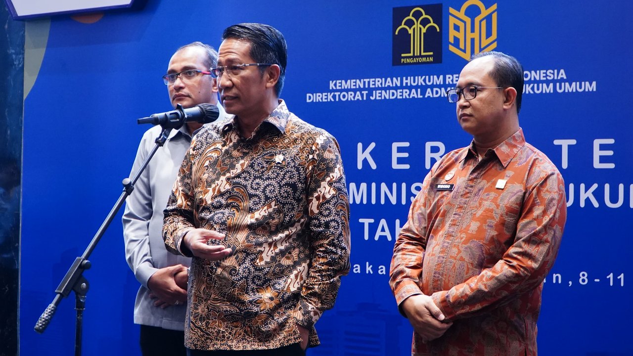Menteri Hukum Supratman Andi Agtas