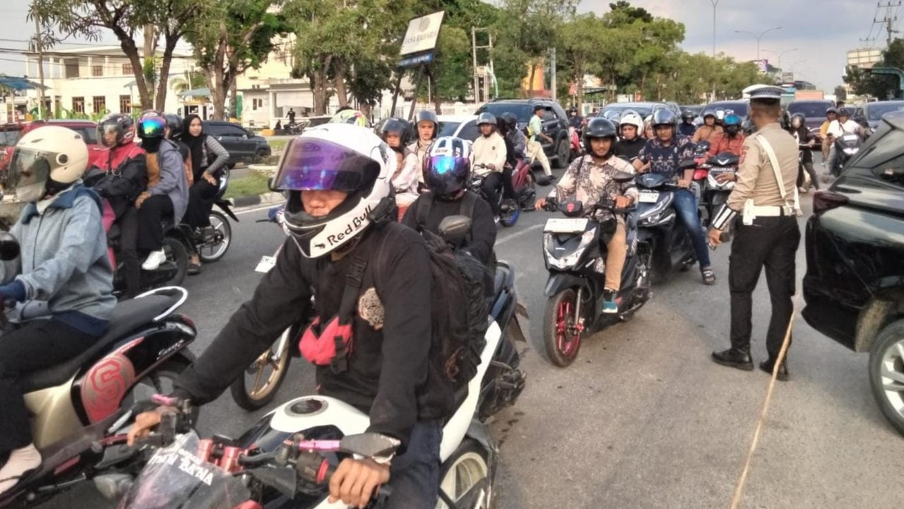 kemacetan di pekanbaru
