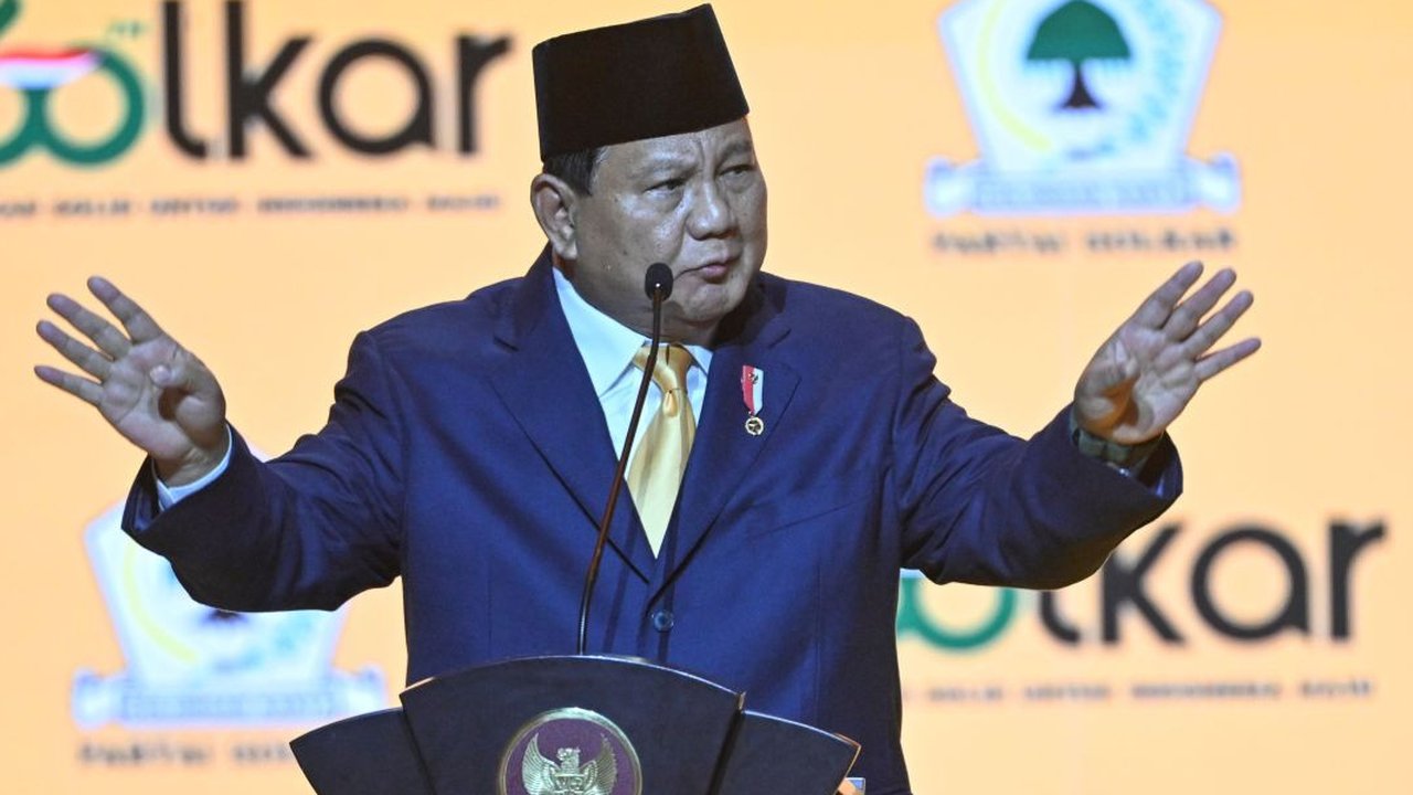 Presiden Prabowo di HUT ke-60 Golkar