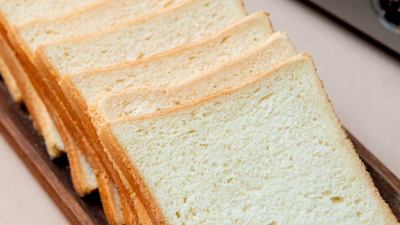 Ilustrasi roti tawar.