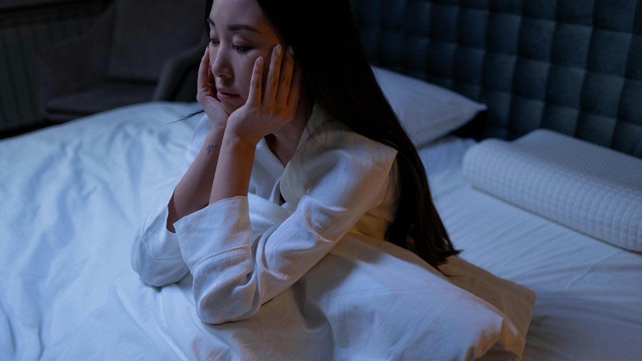 Ilustrasi insomnia.