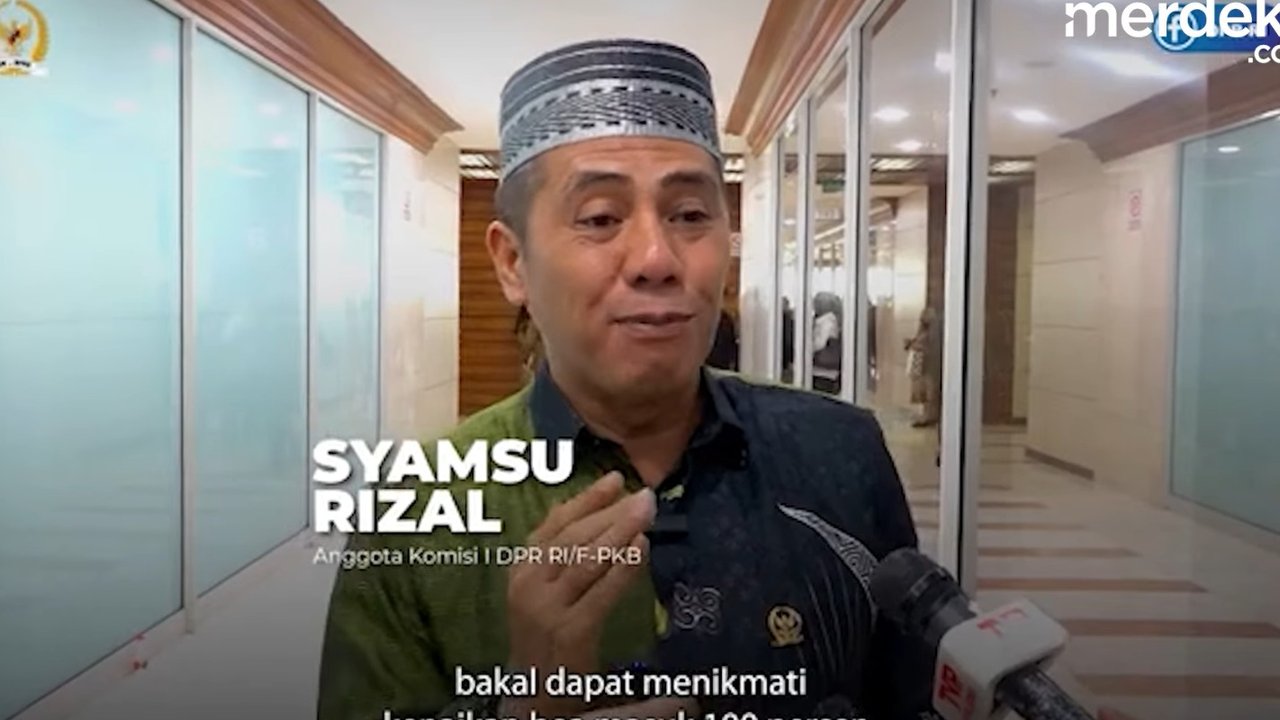 Anggota Komisi I DPR RI, Syamsu Rizal