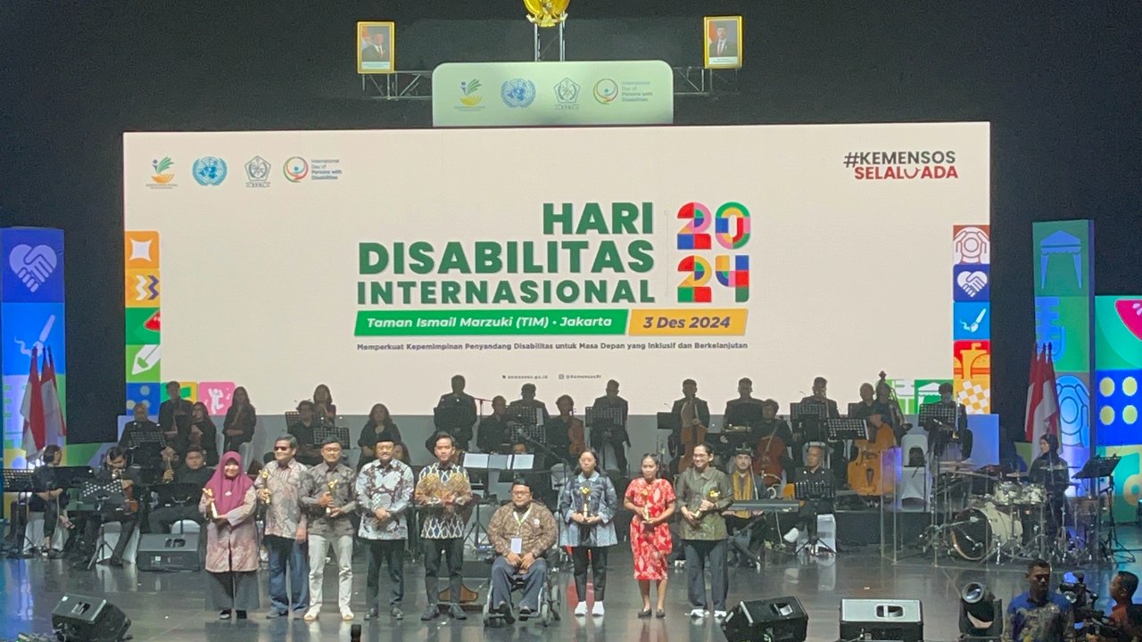 Gibran Hadiri Hari Disabilitas Internasional