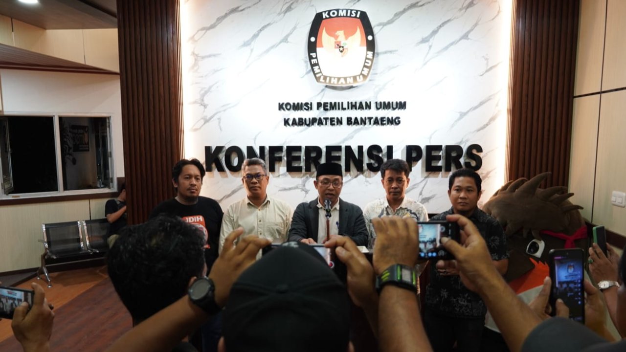 Ketua KPU Banteng, Muhammad Saleh