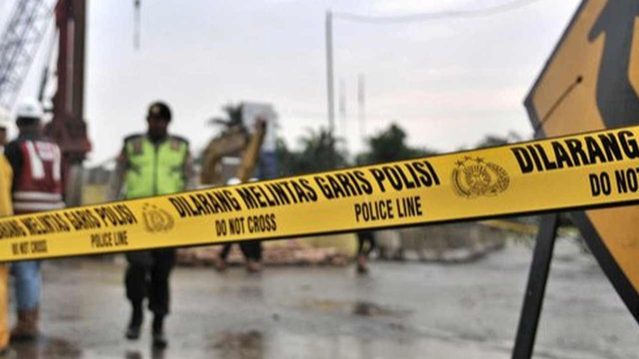 ilustrasi garis polisi. ©2021 Merdeka.com