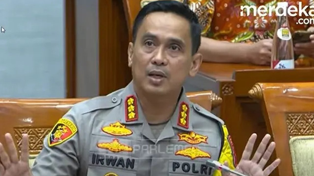 Kapolrestabes Semarang Kombes Irwan RDP di Komisi III DPR