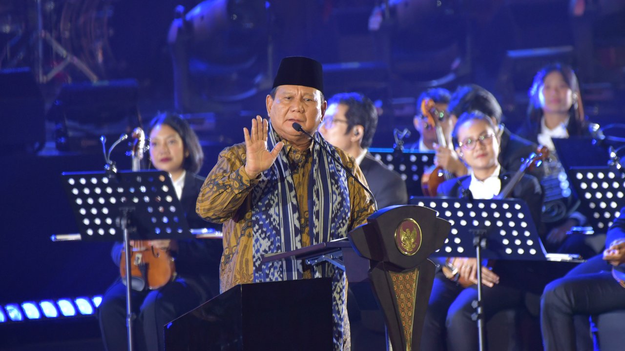 Prabowo di Perayaan Natal Nasional 2024