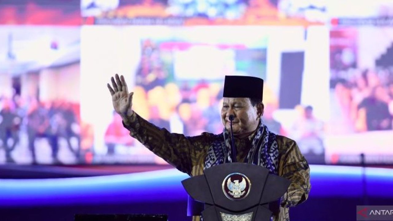 Presiden RI Prabowo Subianto dalam acara Perayaan Natal Nasional 2024 mengajak umat kristiani bersyukur karena Hari Natal di Tanah Air diperingati dalam ...