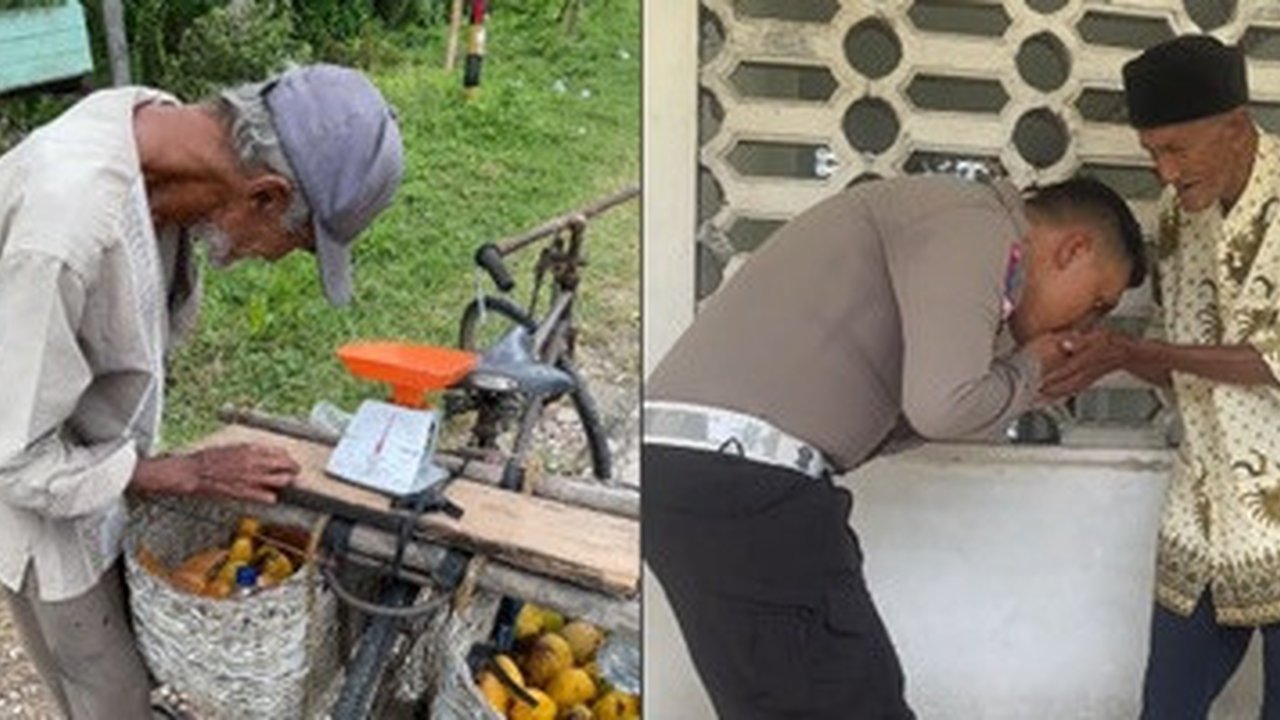 Sosok Kakek Penjual Mangga Keliling dengan Sepeda di Aceh ini Ternyata Keturunan Nabi Muhammad SAW