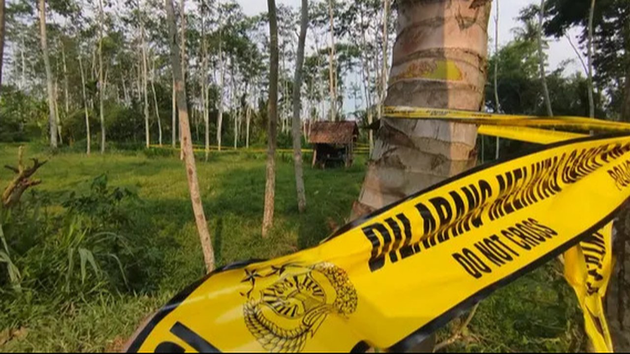 Sepeda kayuh berwarna pink saksi bisu kasus pembunuhan disertai pemerkosaan CNA 7 Tahun di Desa Kalibarumanis , Banyuwangi (Istimewa)
