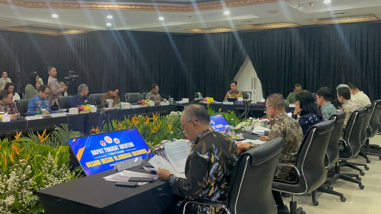 Gibran Rapat Tingkat Menteri Bahas Desain Besar Olahraga Nasional