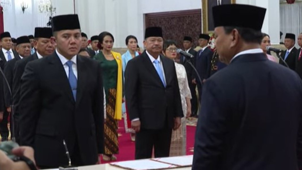 Mayor Teddy Temani Prabowo di Gedung Putih